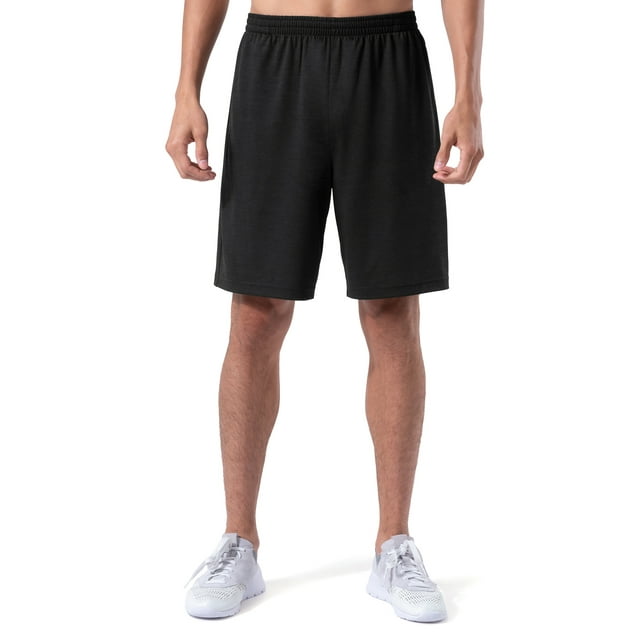 Athletic Works Men's Active Jersey Shorts, Up to 3XL