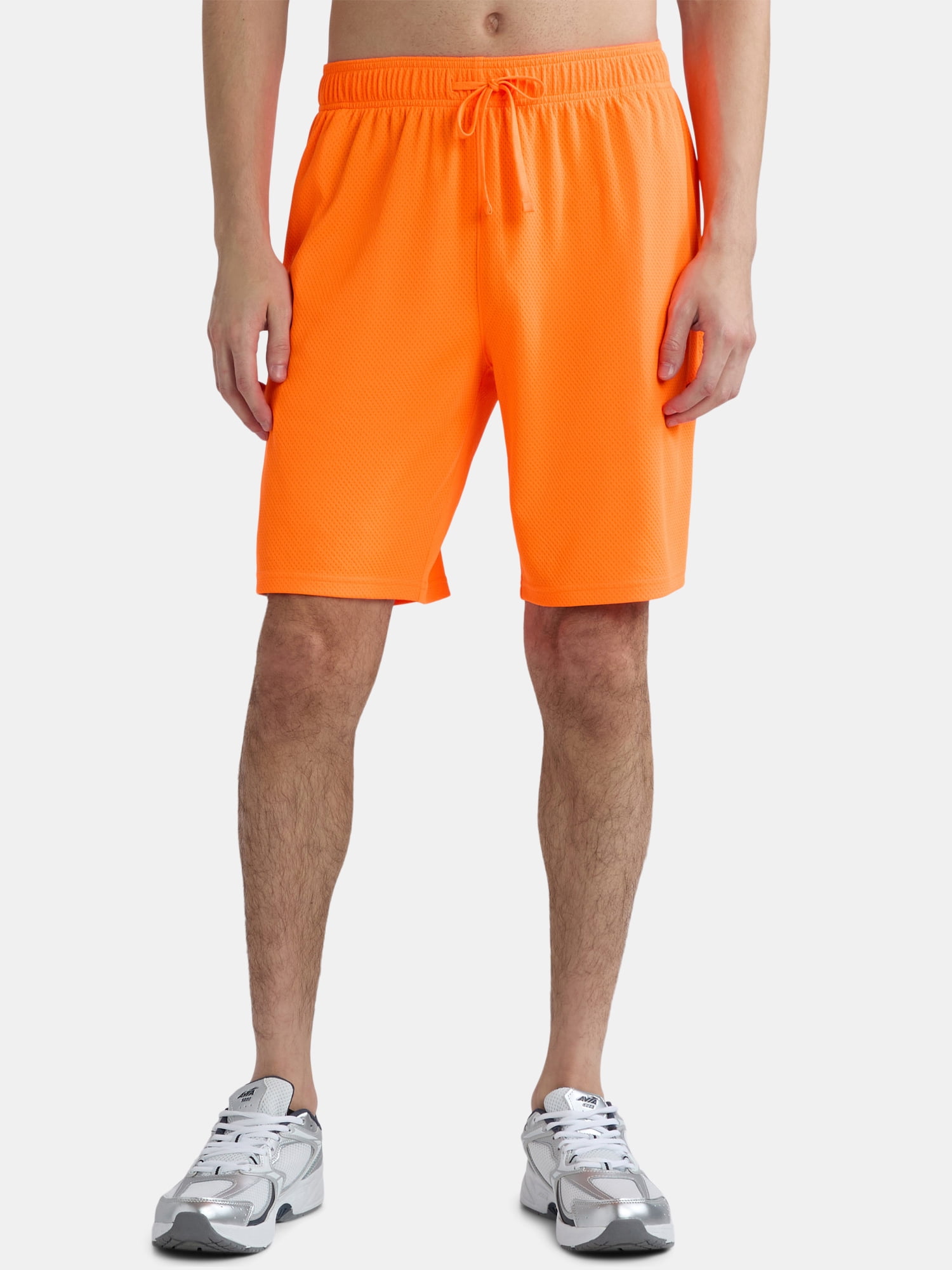 Athletic Works Men's and Big Men's Active Mesh Shorts, 9" Inseam, Sizes XS-5XL