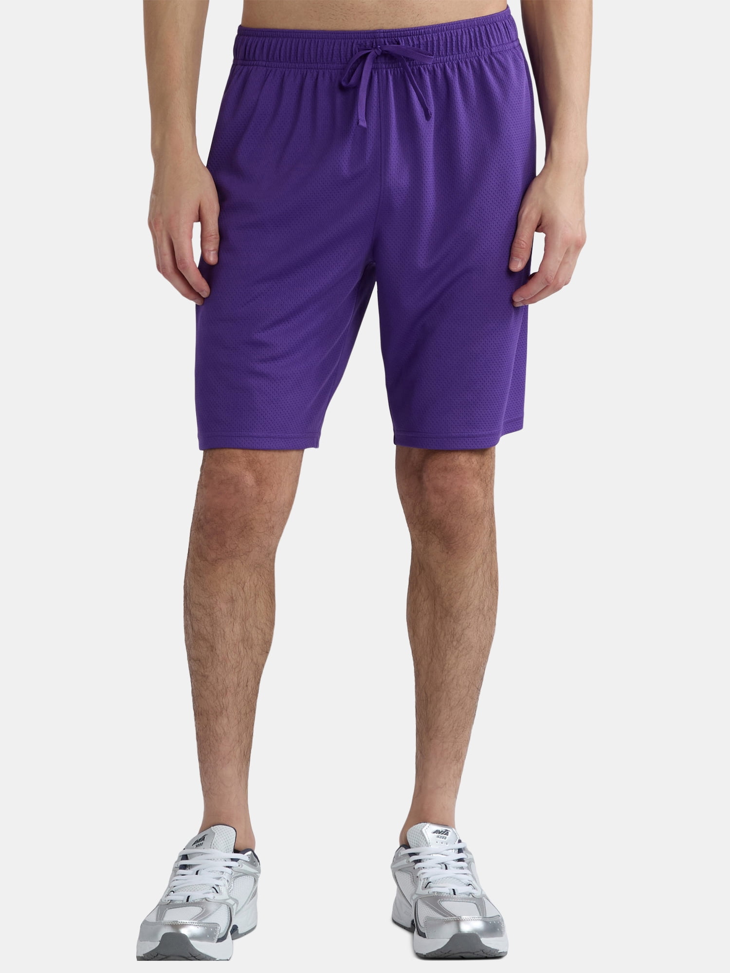 Athletic Works Men's and Big Men's Active Mesh Shorts, 9" Inseam, Sizes XS-5XL