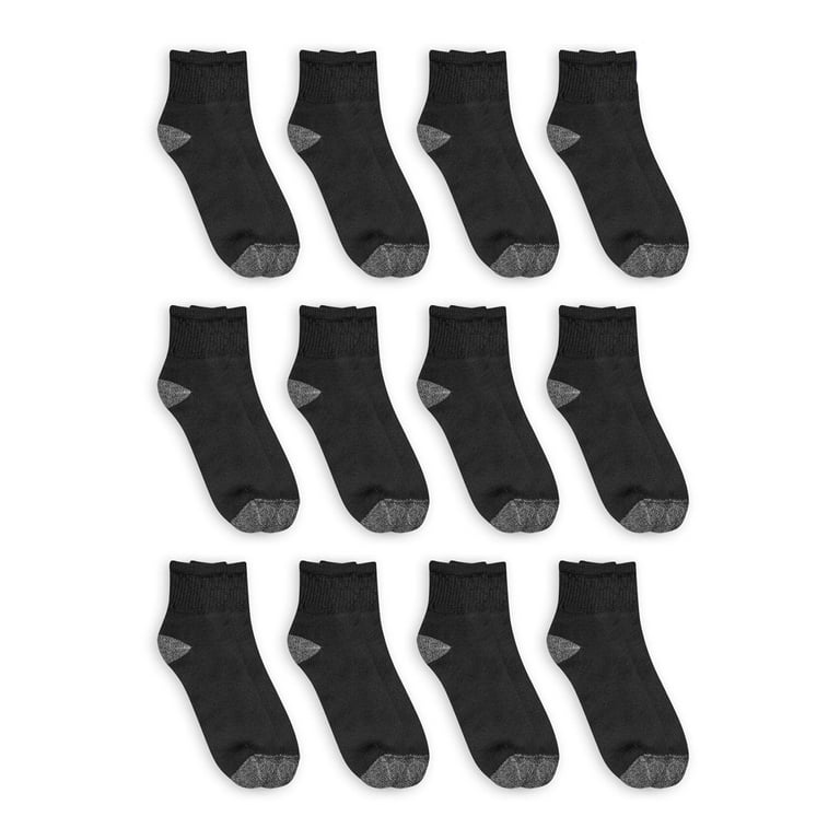 Athletic Works Men's Ankle Socks 12 Pack