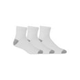 Athletic Works Men's Ankle Socks, 3 Pair Pack