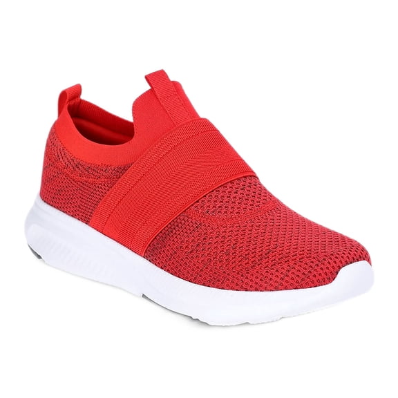 Athletic Works Men's Banded Jogger Slip-On Sneakers, Wide Width Available
