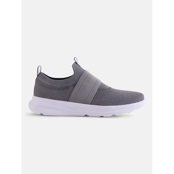Athletic Works Men's Banded Jogger Slip-On Sneakers, Wide Width Available