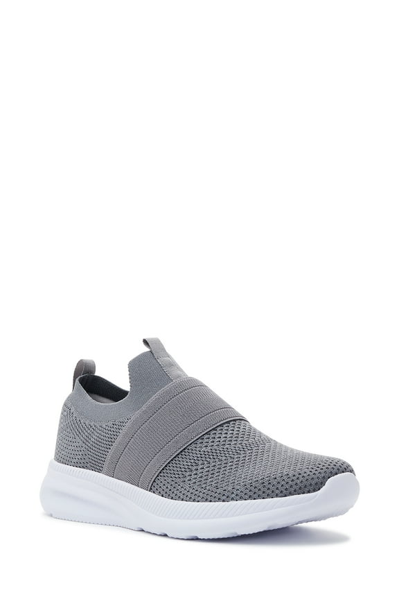 Men's Banded Jogger Slip-On Sneakers, Wide Width