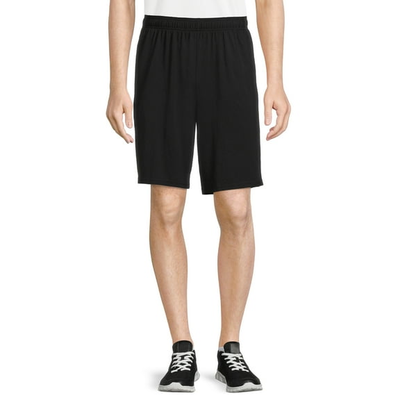 Athletic Works Men's & Big Men's 9" Active Soft Shorts, Sizes S-3XL