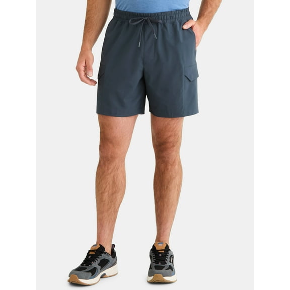 Athletic Works Men's & Big Men's Cargo Shorts, Sizes XS-5XL
