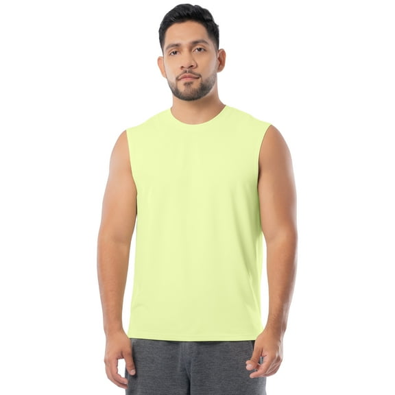 Athletic Works Men's Core Active Muscle Tank, Sizes S-5XL and Big & Tall, Sizes MT-4XLT