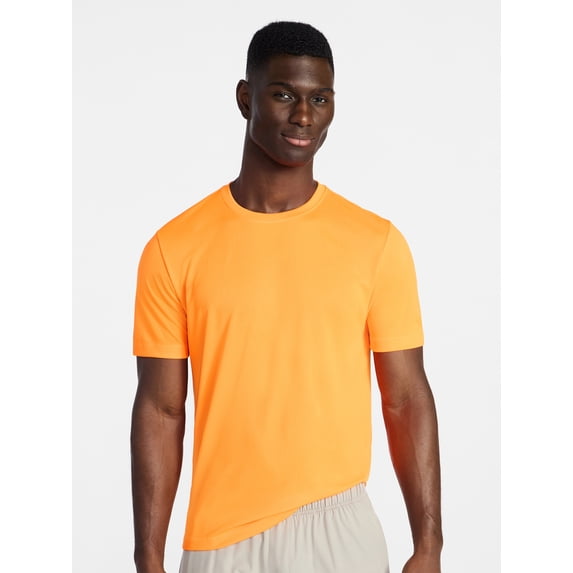 Athletic Works Men's and Big Men's Core Active Tee with Short Sleeves, Sizes XS-4XLT