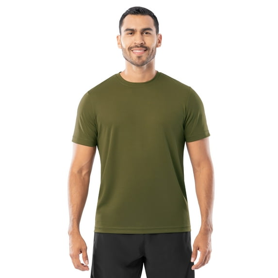 Athletic Works Men's and Big Men's Core Active Tee with Short Sleeves, Sizes XS-4XLT
