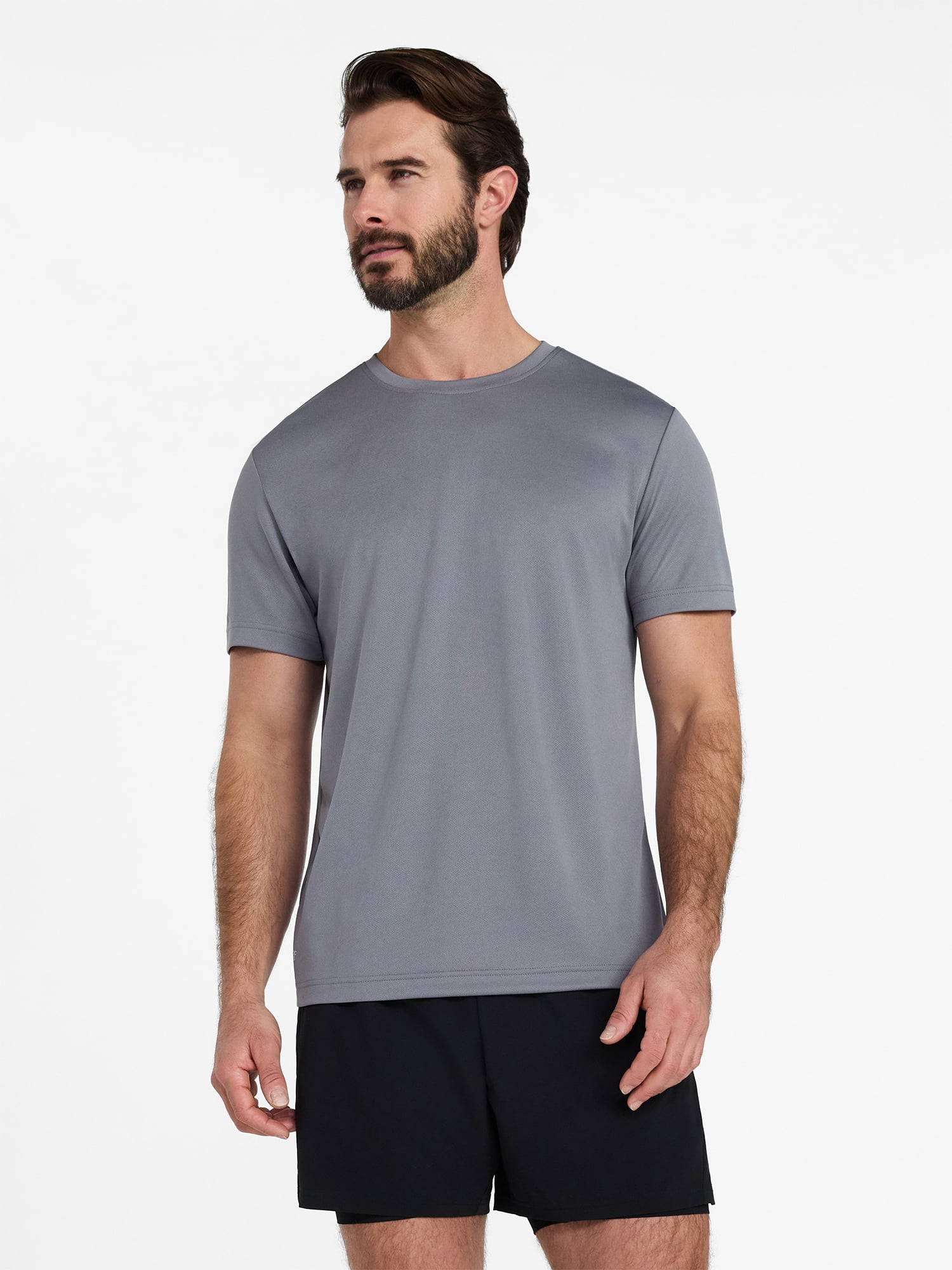 Athletic Works Men's and Big Men's Core Active Tee with Short Sleeves, Sizes XS-4XLT