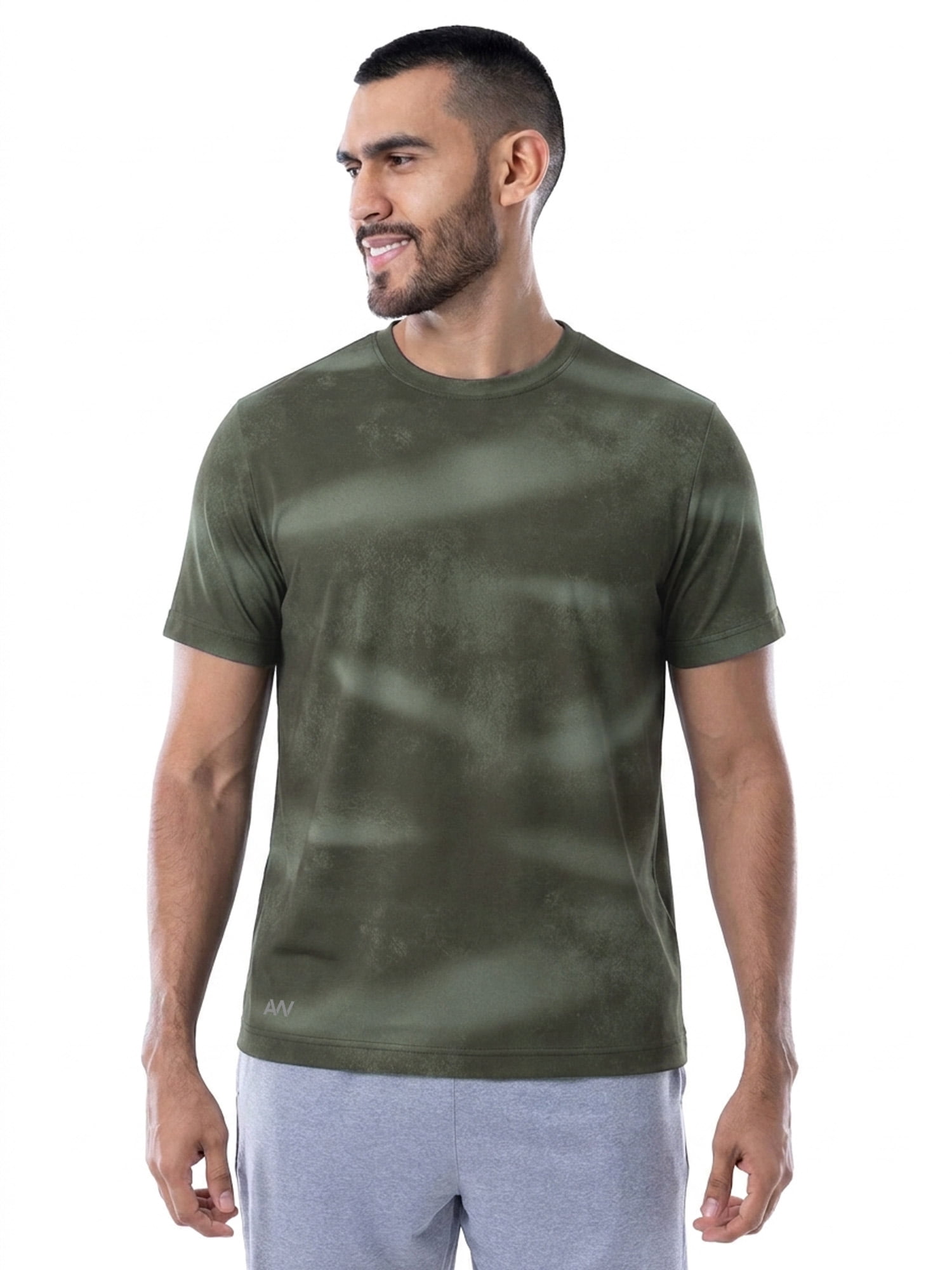 Athletic Works Men's & Big Men's Core Active Short Sleeve Tee Shirt, Sizes XS-4XLT