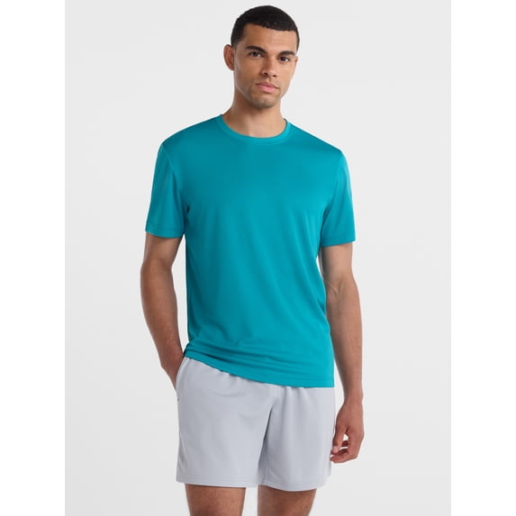 Athletic Works Men's and Big Men's Core Active Tee with Short Sleeves, Sizes XS-4XLT