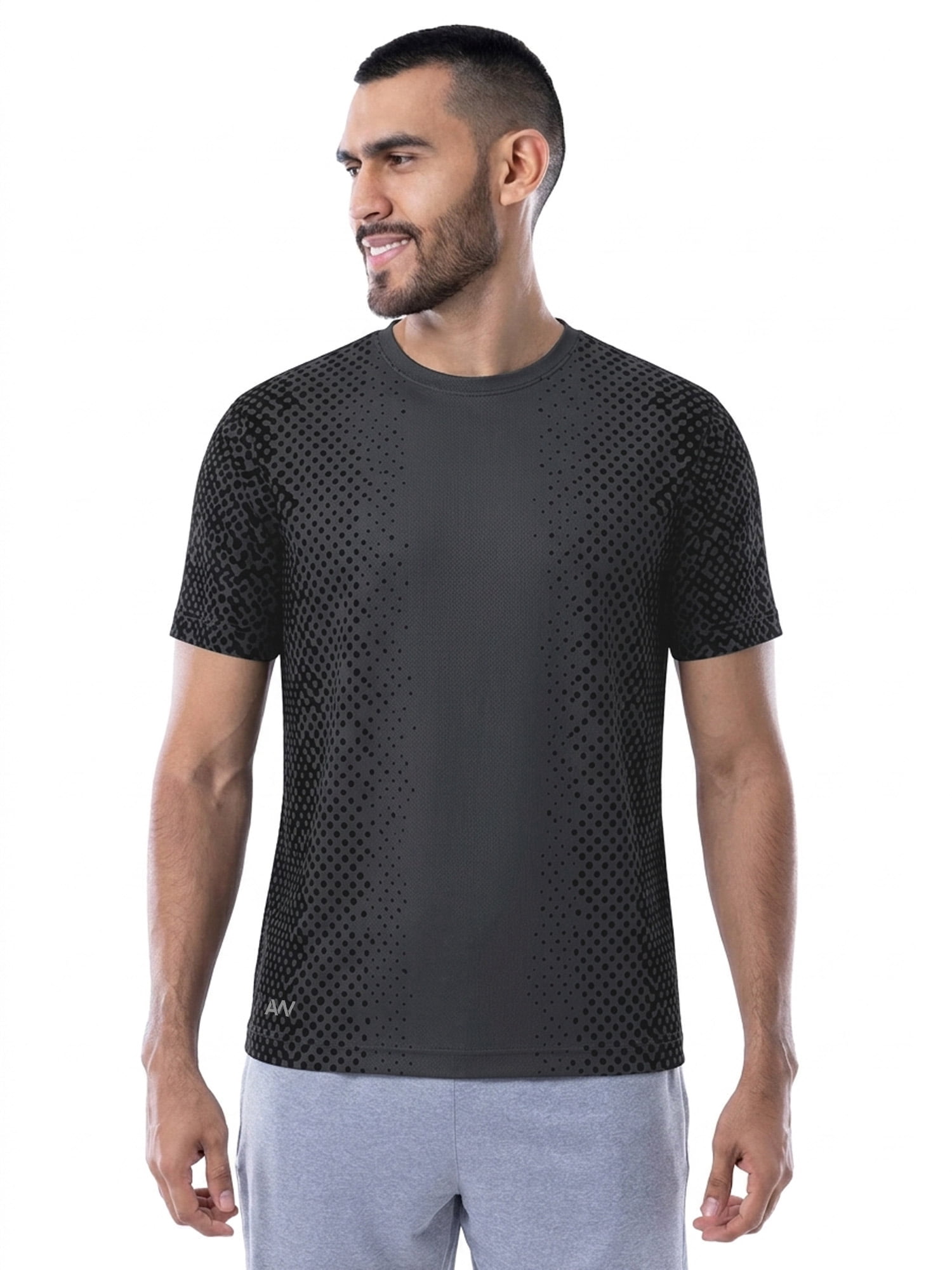 Athletic Works Men's & Big Men's Core Active Short Sleeve Tee Shirt, Sizes XS-4XLT