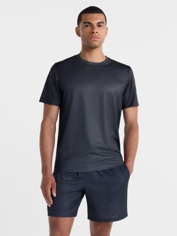 Men's and Big Men's Core Active Tee with Short Sleeves, Sizes XS-4XLT