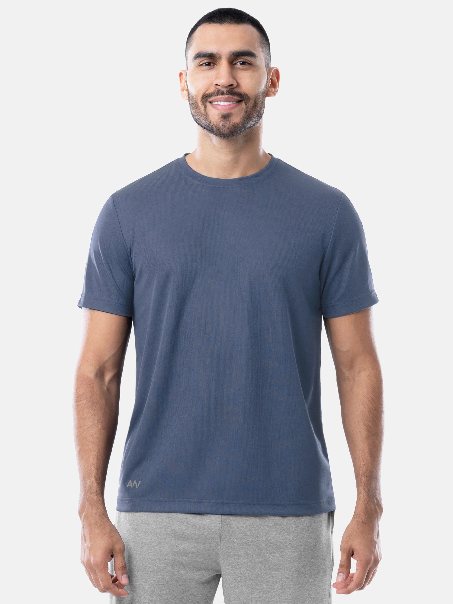 Athletic Works Men's & Big Men's Core Active Short Sleeve Tee Shirt, Sizes XS-4XLT