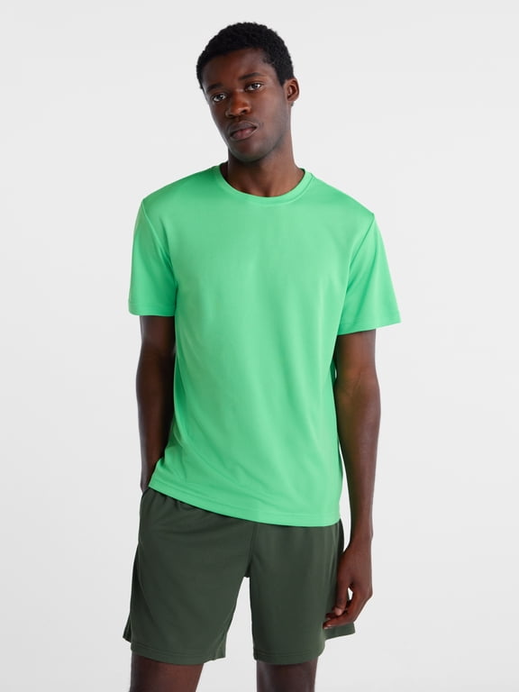 Men's and Big Men's Core Active Tee with Short Sleeves, Sizes XS-4XLT