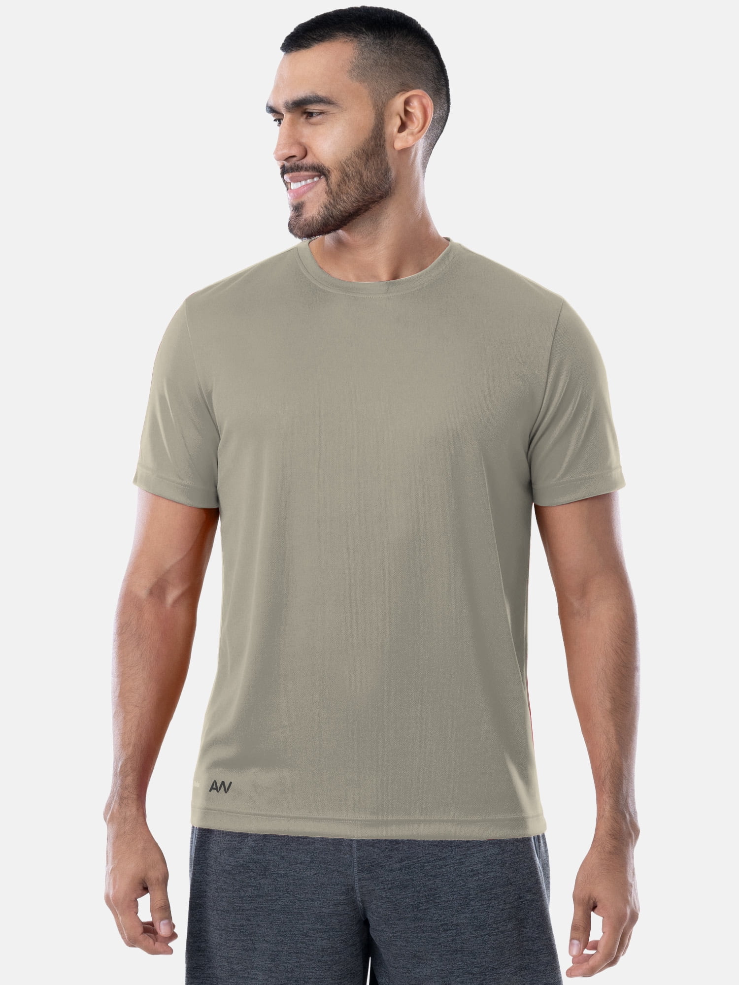 Athletic Works Men's & Big Men's Core Active Short Sleeve Tee Shirt, Sizes XS-4XLT