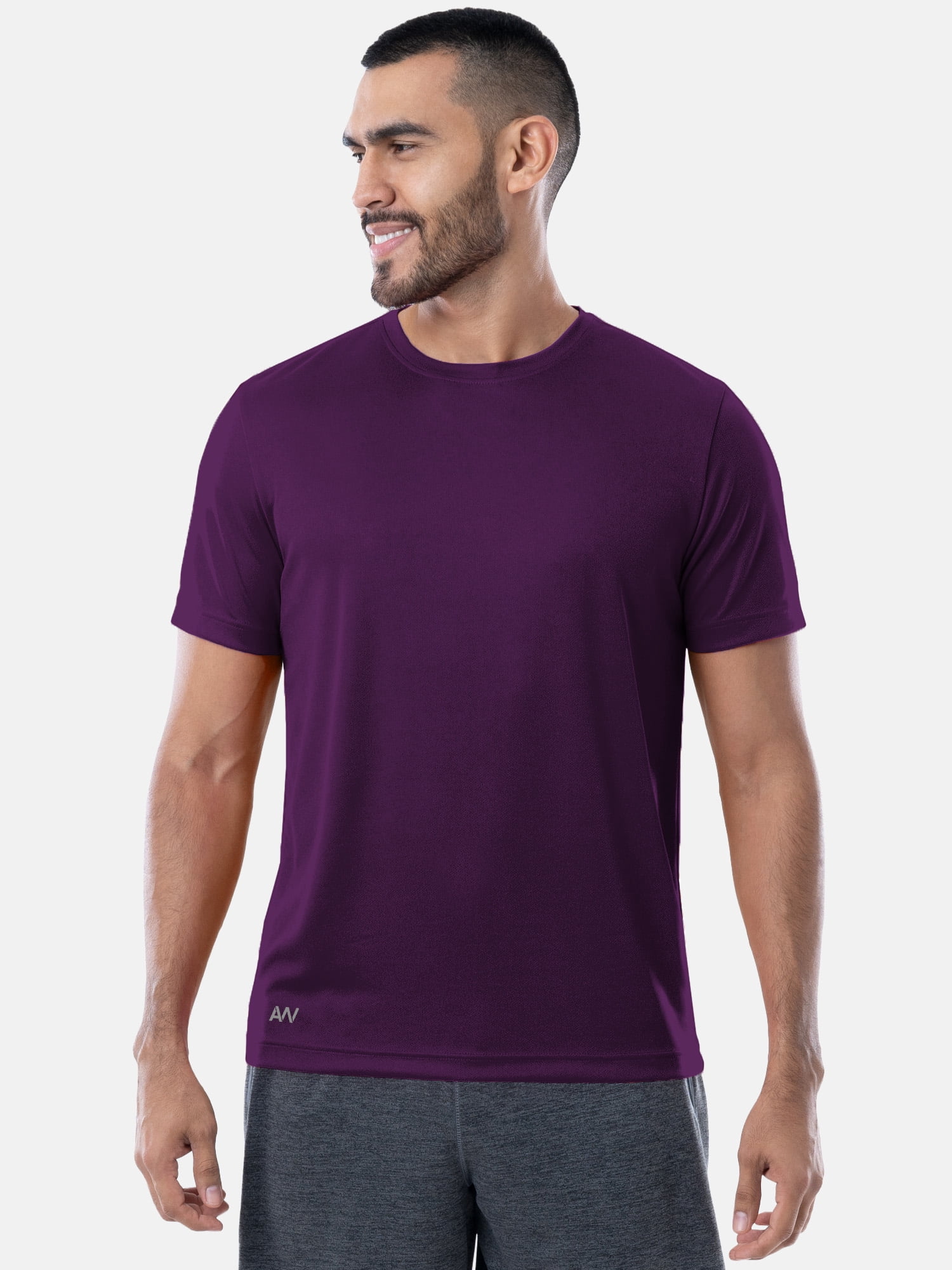 Athletic Works Men's & Big Men's Core Active Short Sleeve Tee Shirt, Sizes XS-4XLT