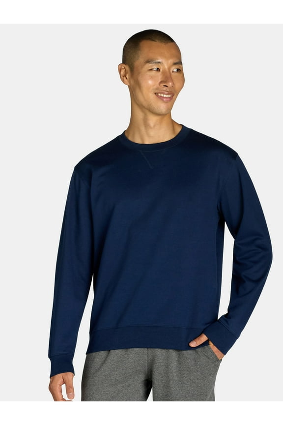 Men's & Big Men's Fleece Crewneck Sweatshirt, Sizes XS-3XL