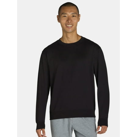 Athletic Works Men's & Big Men's Fleece Crewneck Sweatshirt, Sizes XS-3XL