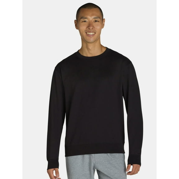 Athletic Works Men's & Big Men's Fleece Crewneck Sweatshirt, Sizes XS-3XL