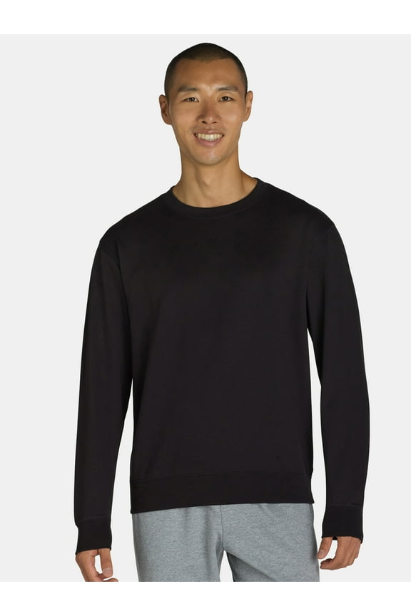 Men's & Big Men's Fleece Crewneck Sweatshirt, Sizes XS-3XL