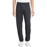 Athletic Works Men's & Big Men's Fleece Elastic Bottom Sweatpants, Sizes S-4XL