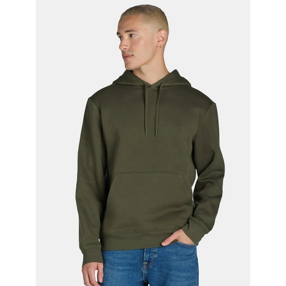 Athletic Works Men's & Big Men’s Fleece Hoodie, Sizes XS-5XL