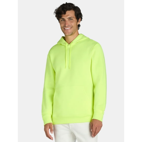 Athletic Works Men's & Big & Tall Men’s Fleece Hoodie Sweatshirt, Sizes XS-4XLT