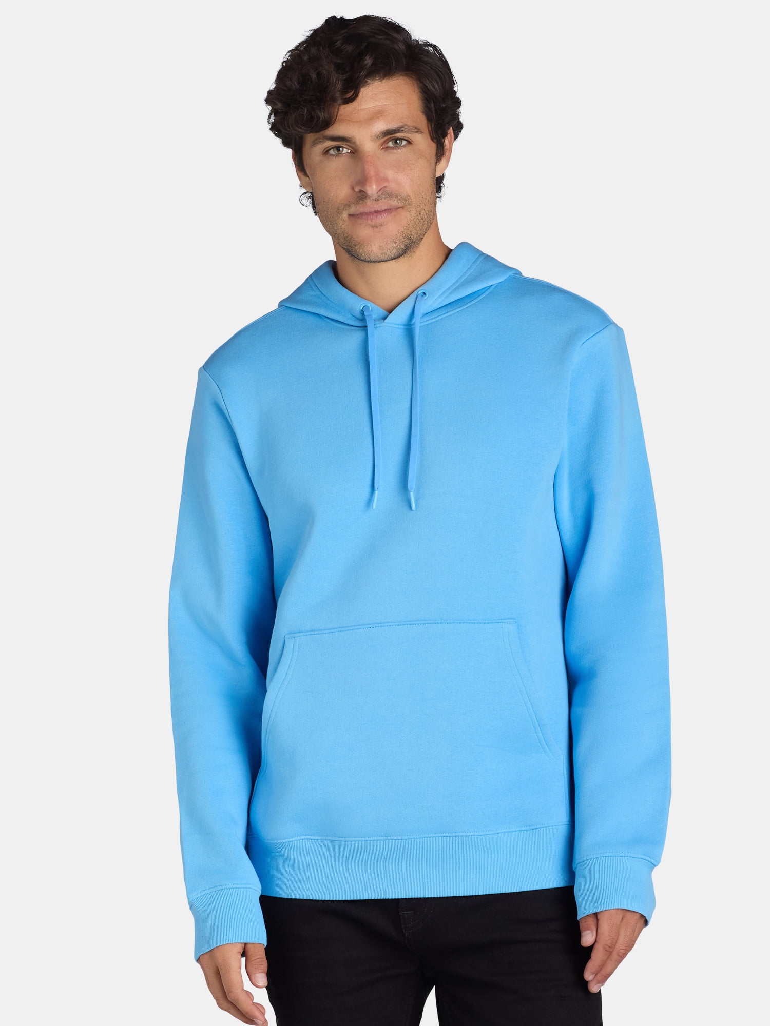 Athletic Works Men's & Big & Tall Men's Fleece Hoodie Sweatshirt, Sizes XS-4XLT
