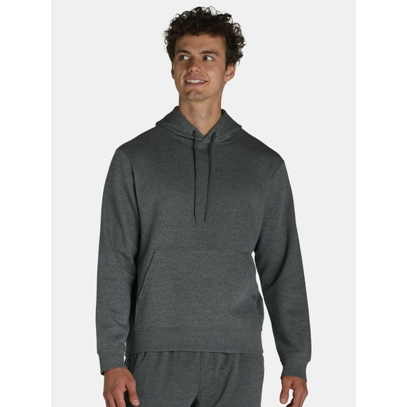 Athletic Works Men's & Big & Tall Men’s Fleece Hoodie Sweatshirt, Sizes XS-4XLT