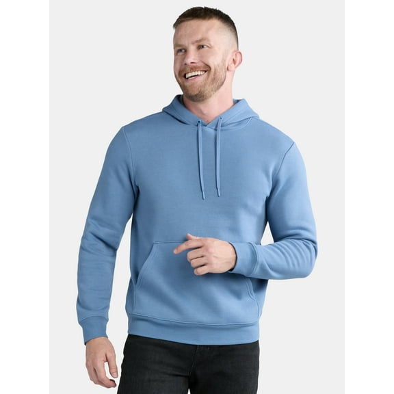 Athletic Works Men's and Big & Tall Men’s Fleece Hoodie Sweatshirt, Sizes XS-5XL