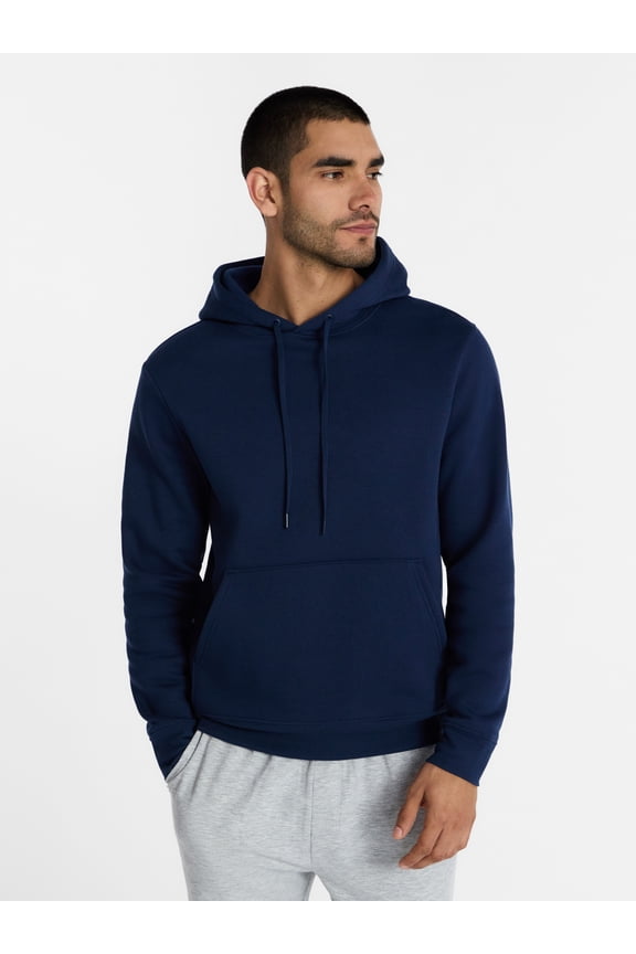 Men's & Big & Tall Men’s Fleece Hoodie Sweatshirt, Sizes XS-4XLT