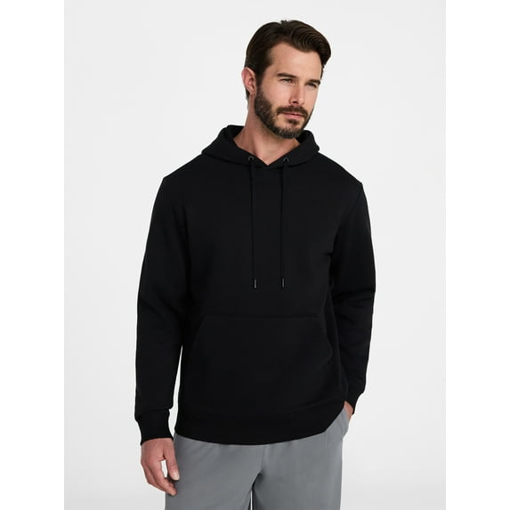 Athletic Works Men's & Big & Tall Men's Fleece Hoodie Sweatshirt, Sizes XS-4XLT