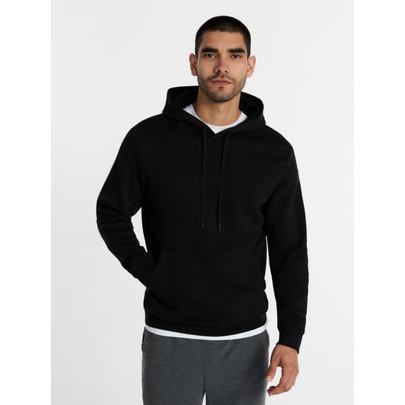 Athletic Works Men's & Big & Tall Men’s Fleece Hoodie Sweatshirt, Sizes XS-4XLT