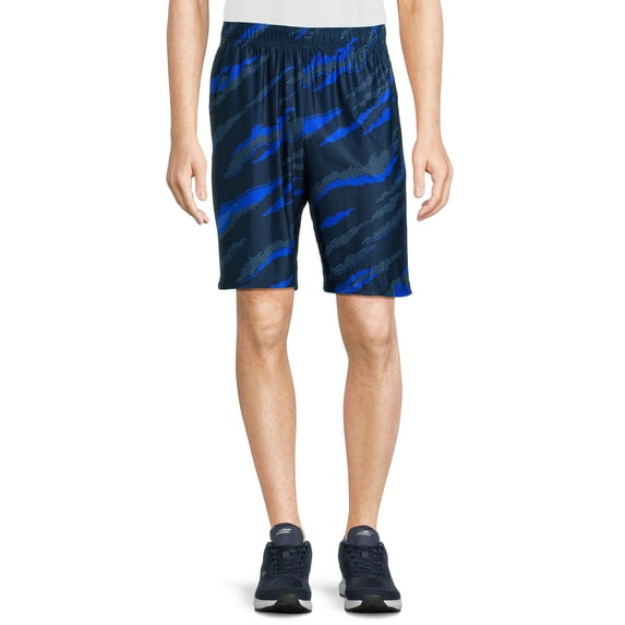 Athletic Works Men's & Big Men’s Jersey Knit Shorts, 9" Inseam, Sizes XS-5XL