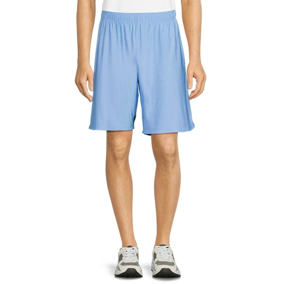 Athletic Works Men's & Big Men’s Jersey Knit Shorts, 9" Inseam, Sizes XS-5XL