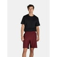 thumbnail image 1 of Athletic Works Men's & Big Men’s Jersey Knit Shorts, 9" Inseam, 2-Pack, Sizes XS-5XL, 1 of 5