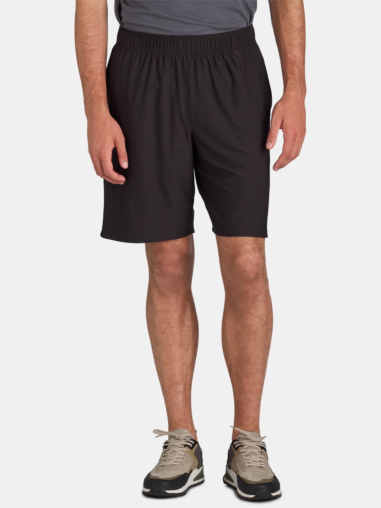 Athletic Works Men's & Big Men’s Jersey Knit Shorts, 9" Inseam, Sizes XS-5XL
