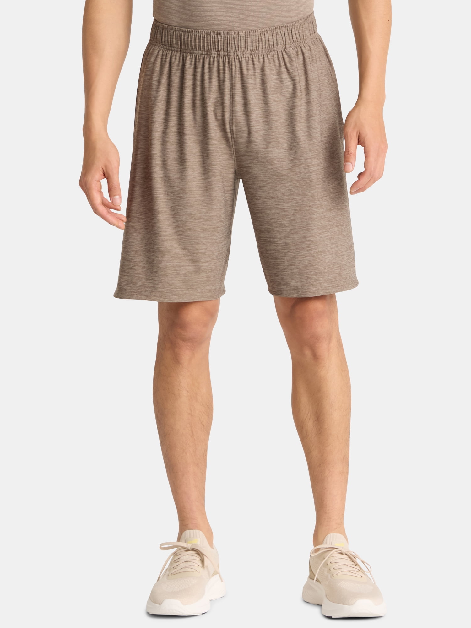 Athletic Works Men's & Big Men’s Jersey Knit Shorts, 9" Inseam, Sizes XS-5XL