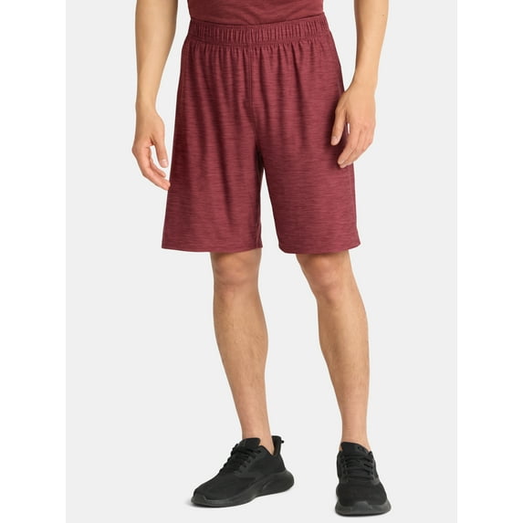 Athletic Works Men's & Big Men’s Jersey Knit Shorts, 9" Inseam, Sizes XS-5XL