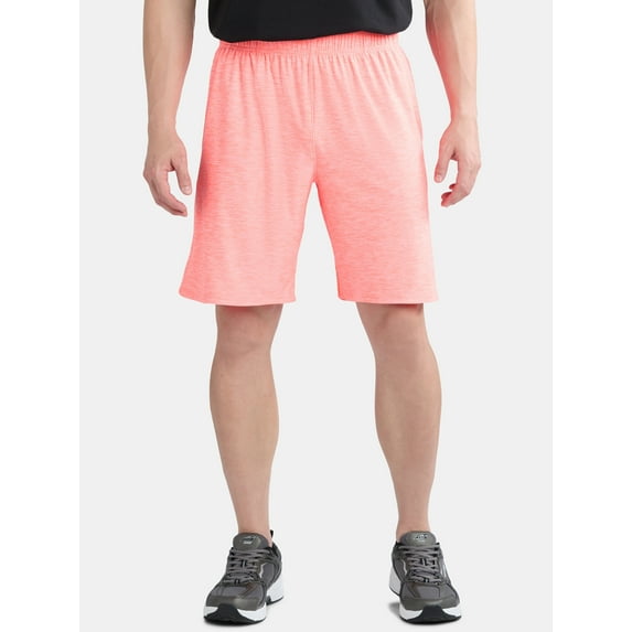 Athletic Works Men's & Big Men’s Jersey Knit Shorts, 9" Inseam, Sizes XS-5XL