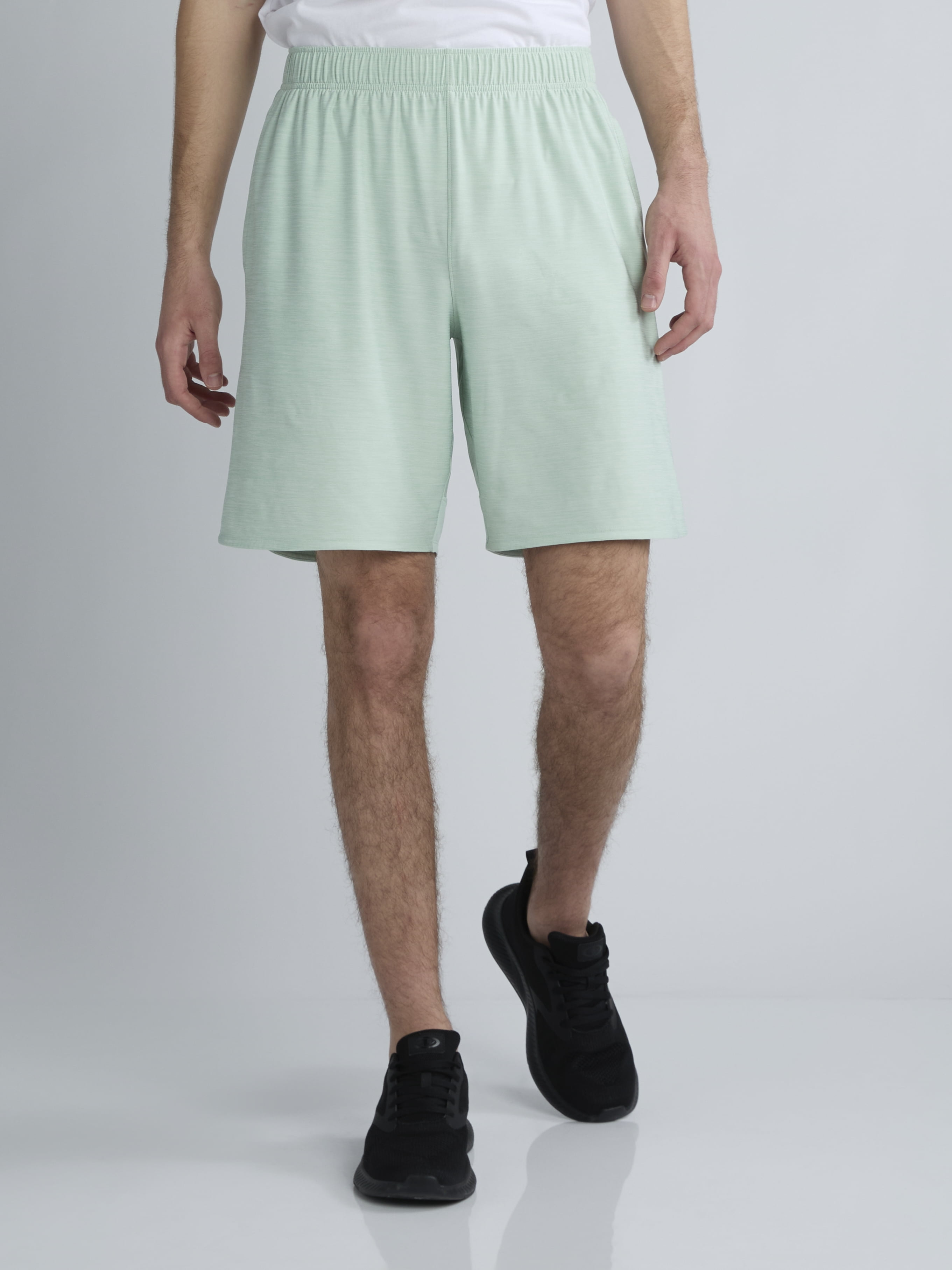 ID Ideology Men's Regular Fit Jersey Knit Shorts Green Size X-Large