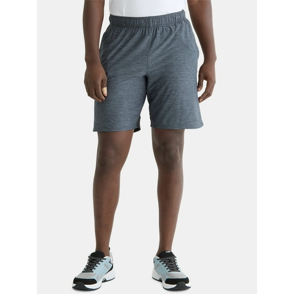 Athletic Works Men's & Big Men’s Jersey Knit Shorts, 9" Inseam, Sizes XS-5XL