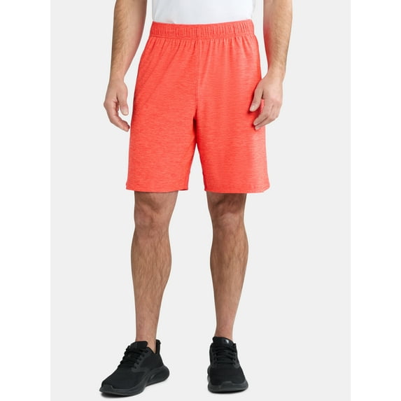Athletic Works Men's & Big Men’s Jersey Knit Shorts, 9" Inseam, Sizes XS-5XL