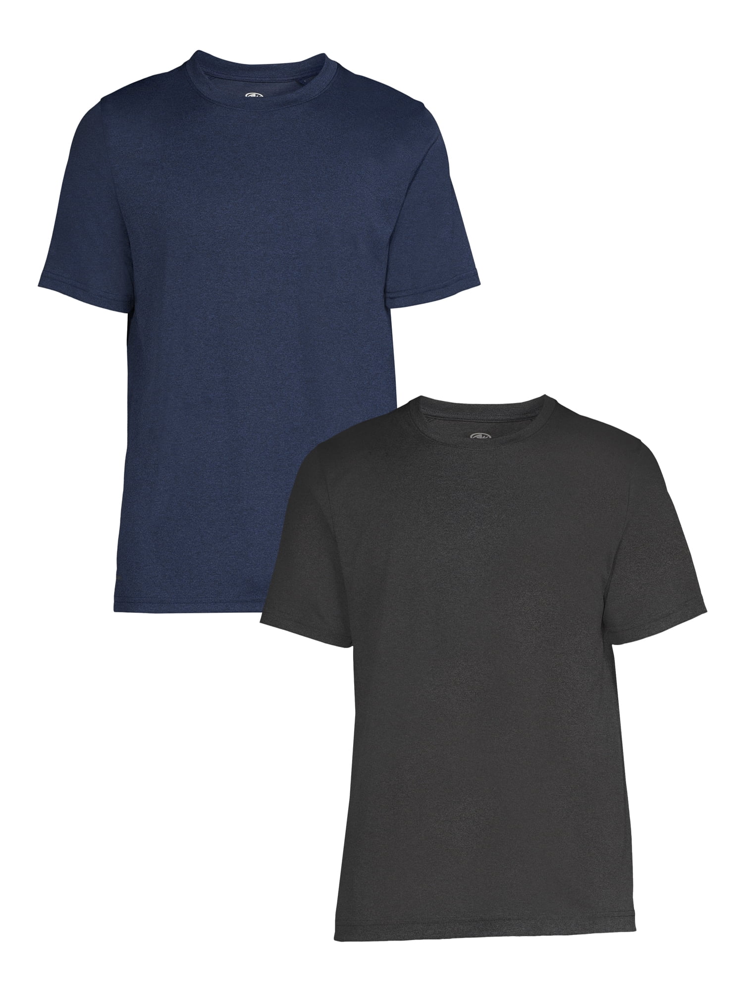 Athletic Works Men's & Big Men's Jersey Tee Shirt 2 Pack, up to Size ...