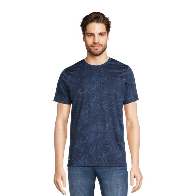 Athletic Works Men’s & Big & Tall Men’s Active Performance Jersey Tee Shirt, Sizes XS-5XL