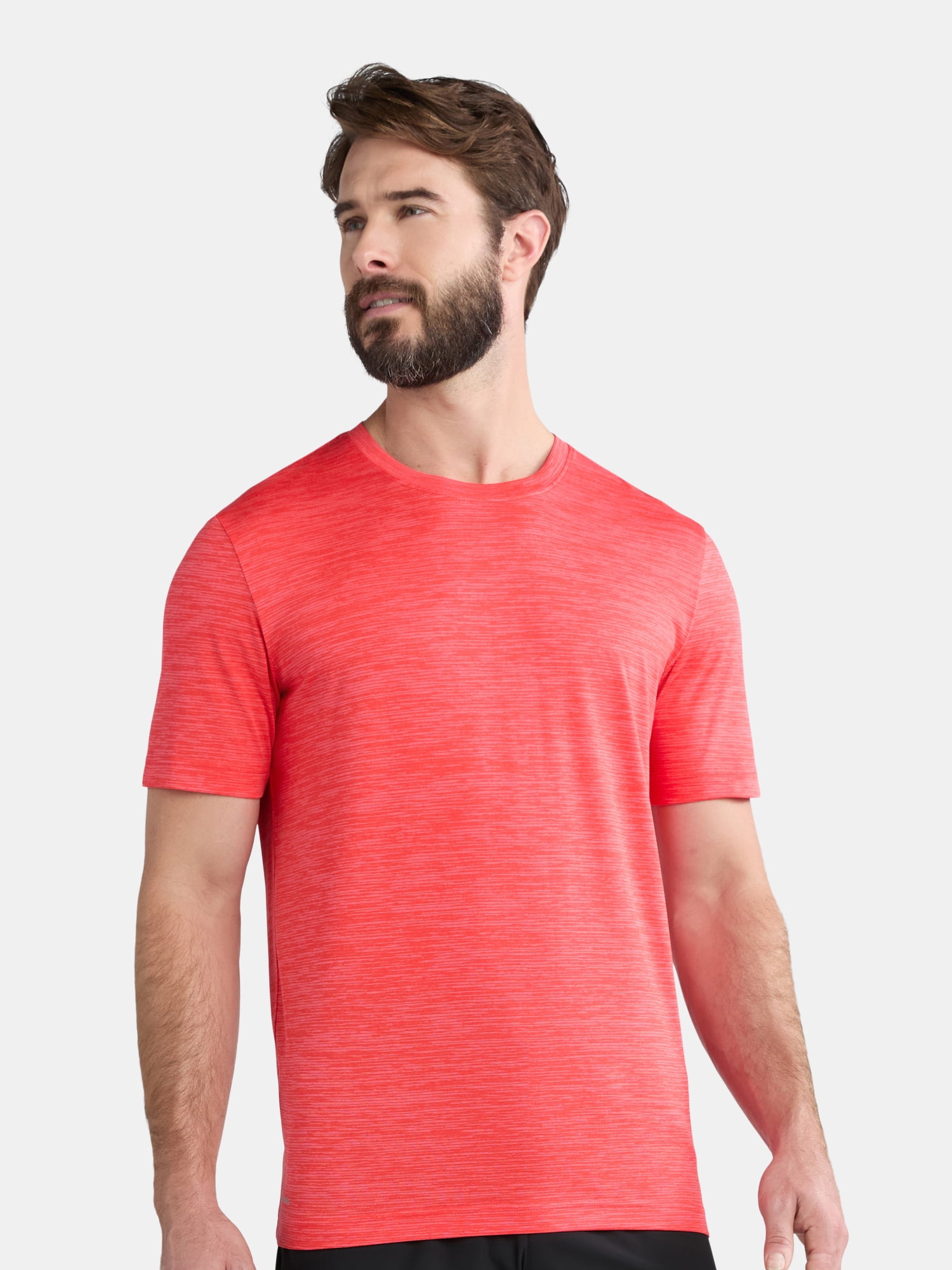 Athletic Works Men’s & Big & Tall Men’s Active Performance Jersey Tee Shirt, Sizes XS-5XL