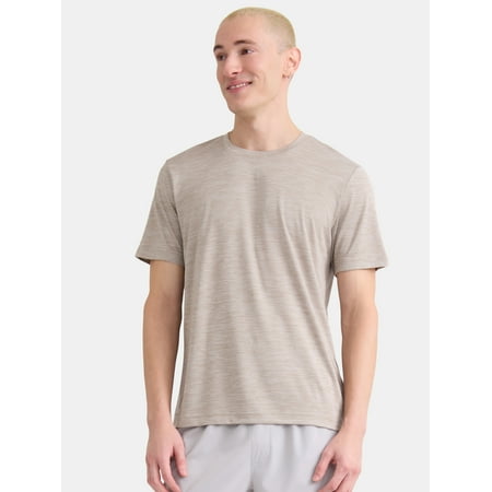 Athletic Works Men’s & Big & Tall Men’s Active Performance Jersey Tee Shirt, Sizes XS-5XL