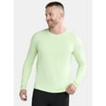 thumbnail image 1 of Athletic Works Men's & Big Men's Performance Tee with Long Sleeves, Sizes S-3XL, 1 of 5